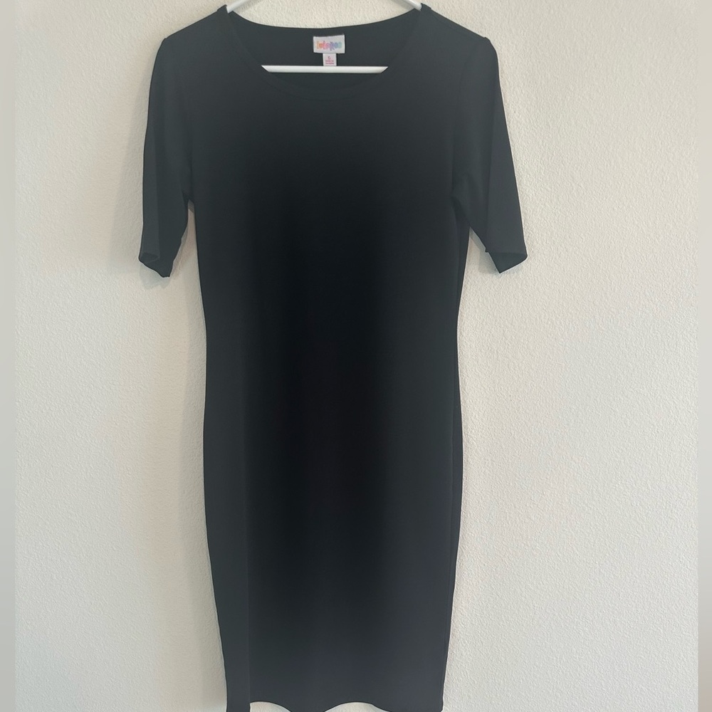 LuLaRoe Solid Black Dress